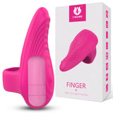 Intimate Finger Vibrator Female Masturbator G-spot Vibrating Finger Sleeve Female Masturbation