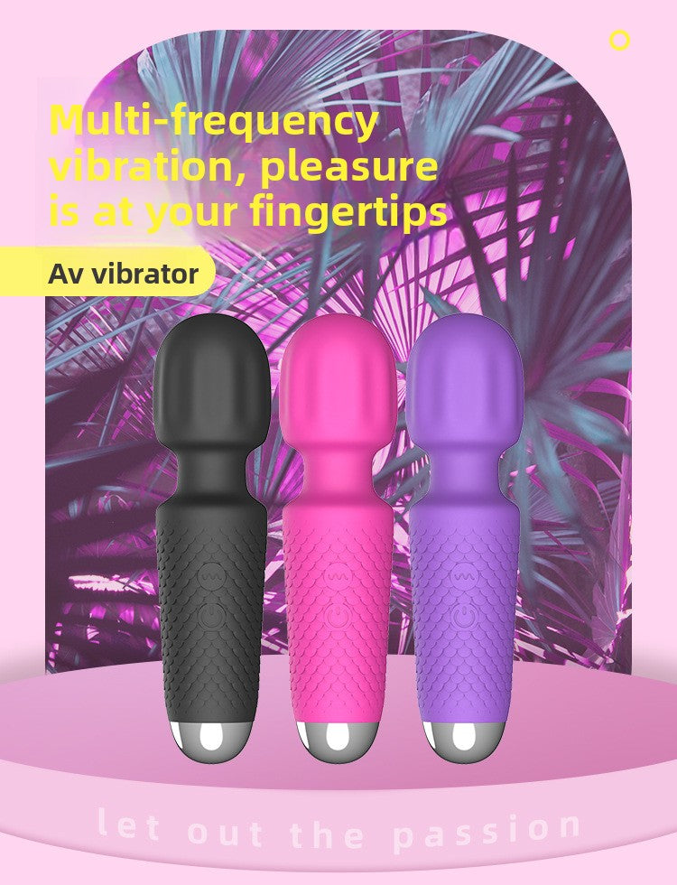 New Mini Adult Products Sexy Sex Toys Female AV Vibrating Massage Stick Couples Flirting Orgasm Masturbator