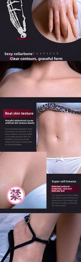 Full Body Silicone Solid Doll for Men Inflatable Insertable Equal Body Hand Doll for Men Sex Adult Products for Men