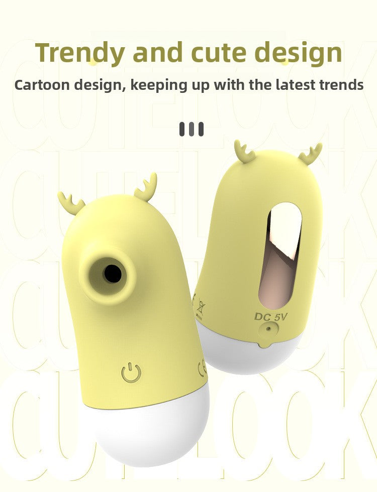 Deer Tongue Licking Vibrator G-Spot Sucking Vibrator Female Flirting Masturbator Adult Sex Toys