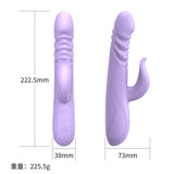 Multi-frequency Telescopic Automatic Heating G-spot Instant Thrusting Vibrating Massager Wand Female Essential Masturbation Device
