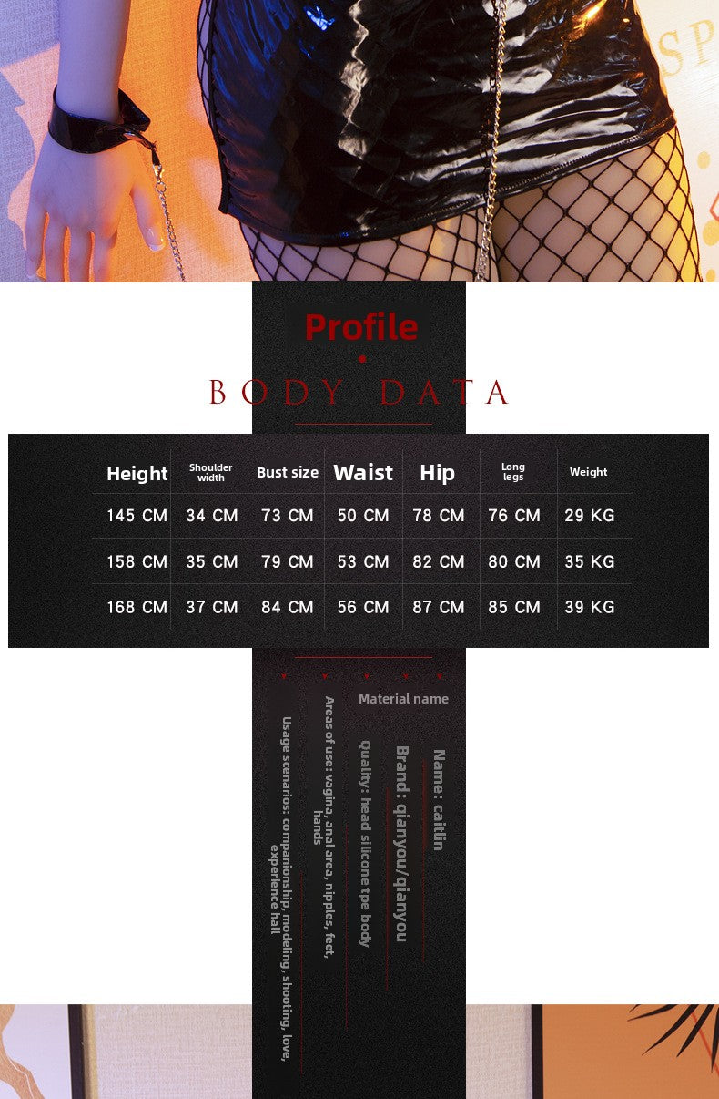 Silicone Doll Sex Toys Airplane Cup Life-size Non-inflatable Doll Male Solid Doll Adult Sex Toys