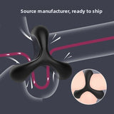 Semen Locking Ring Male Masturbator Testicle Trainer Penis Sleeve Adult Products Semen Locking Vibrating Ring