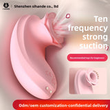 Cross-Border 10 Frequency Sucking Erotic Vibrator Non-Insertive Clitoral Stimulation Female Adult Toy Sucking Female Masturbator