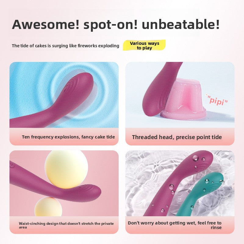 New Finger Vibrator G-Spot Instant Tide 20 Vibration Modes USB Rechargeable Portable Adult Sex Toy