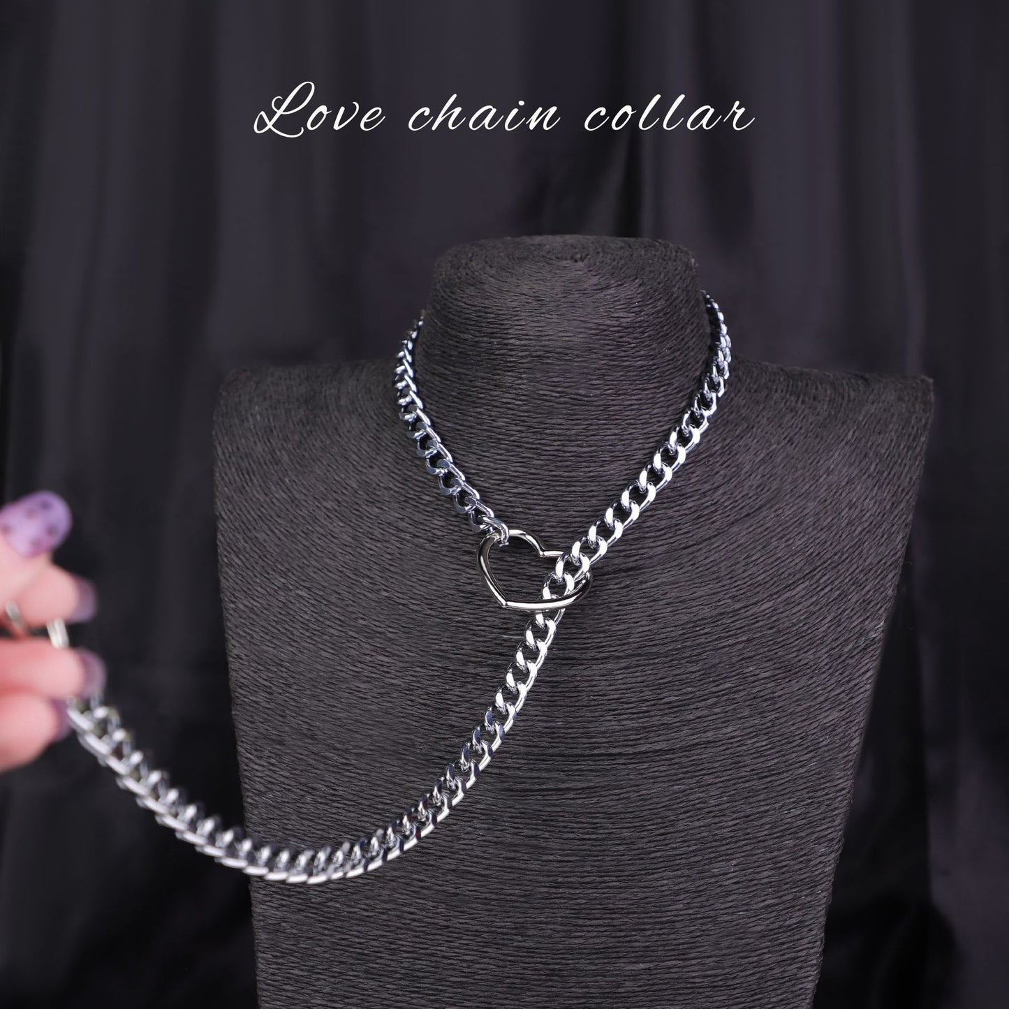 Sex Toys SM Props Love Chain Collar Female Wear Necklace Binding Toys Adult
