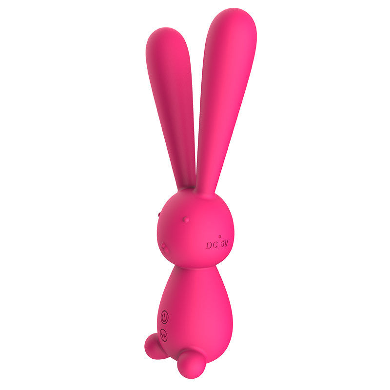 Liquid G-Spot Full Coverage Silicone Vibrator Rabbit Female Masturbation Device Massage Stick Adult Sex Toys
