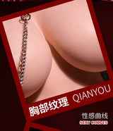 Realistic Full Silicone Half Body Male Toy for Vaginal and Anal Sex Silicone Mold Butt Realistic Doll