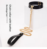 High-end SM Props Genuine Leather Collar Whip Female Slave Training Bondage Tools Mouth Gag Handcuffs