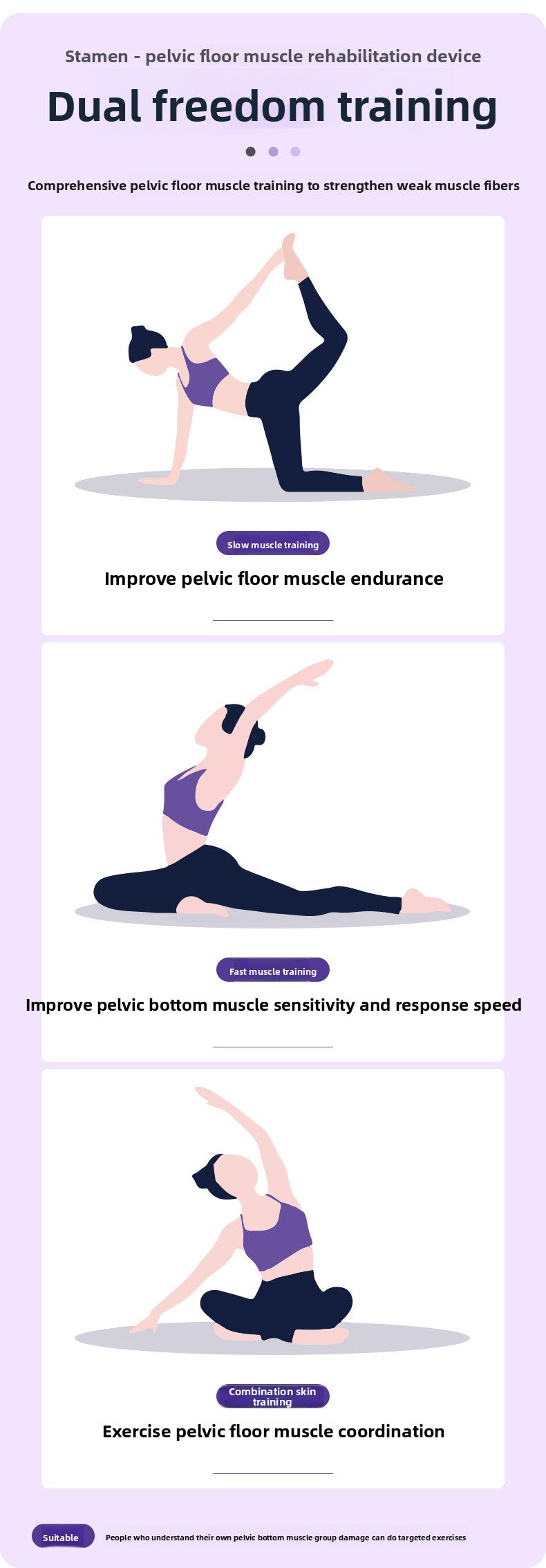 New Product OEM Postpartum Recovery Belt with Disinfection Box for Protecting Women's Private Parts Kegel Ball Vaginal Dumbbell Exerciser