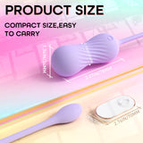 Wireless Remote Control Vibrator Rotating Sex Toy for Outdoor Wear Adult Women's Private Toy