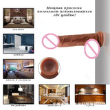 Hot-selling Silicone Realistic Dildo Electric Telescopic Thrusting Female Masturbator Fake Penis Sex Toys