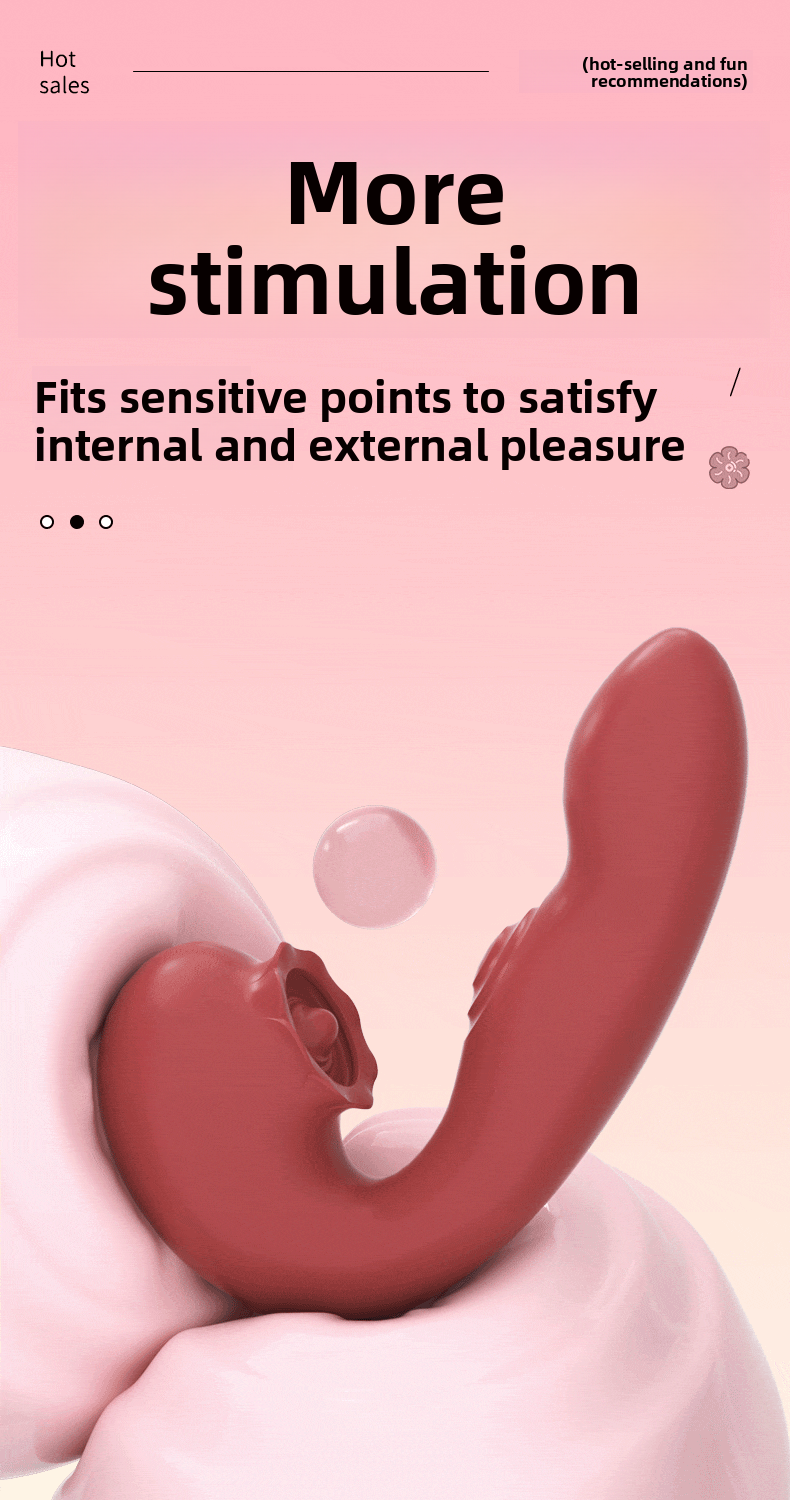 New Vibrator Female Masturbator Adult Toy Insertion Patting Adult Sex Toy Vibrator