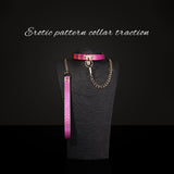 Sexy SM Props High-end Sexy Traction Collar SM Training Bondage Neck Sleeve Neck Ring Alternative Adult Products