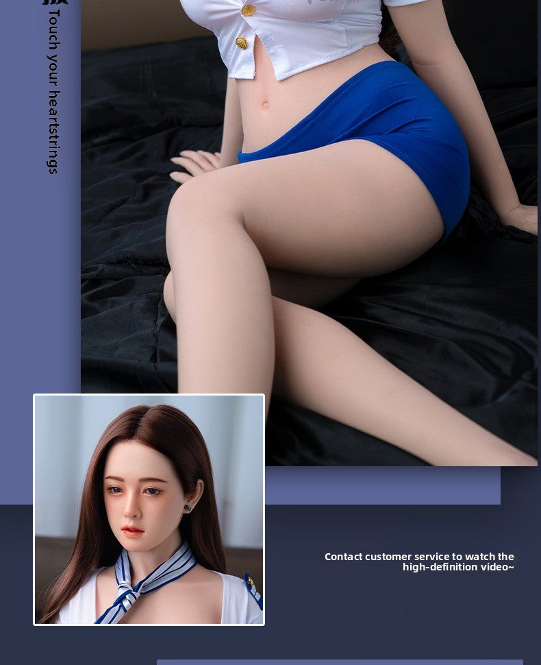 New Wholesale Realistic Female Human Version Intelligent Robot Stewardess Sexy Temptation Girlfriend Can Allow Blowjob Full Body