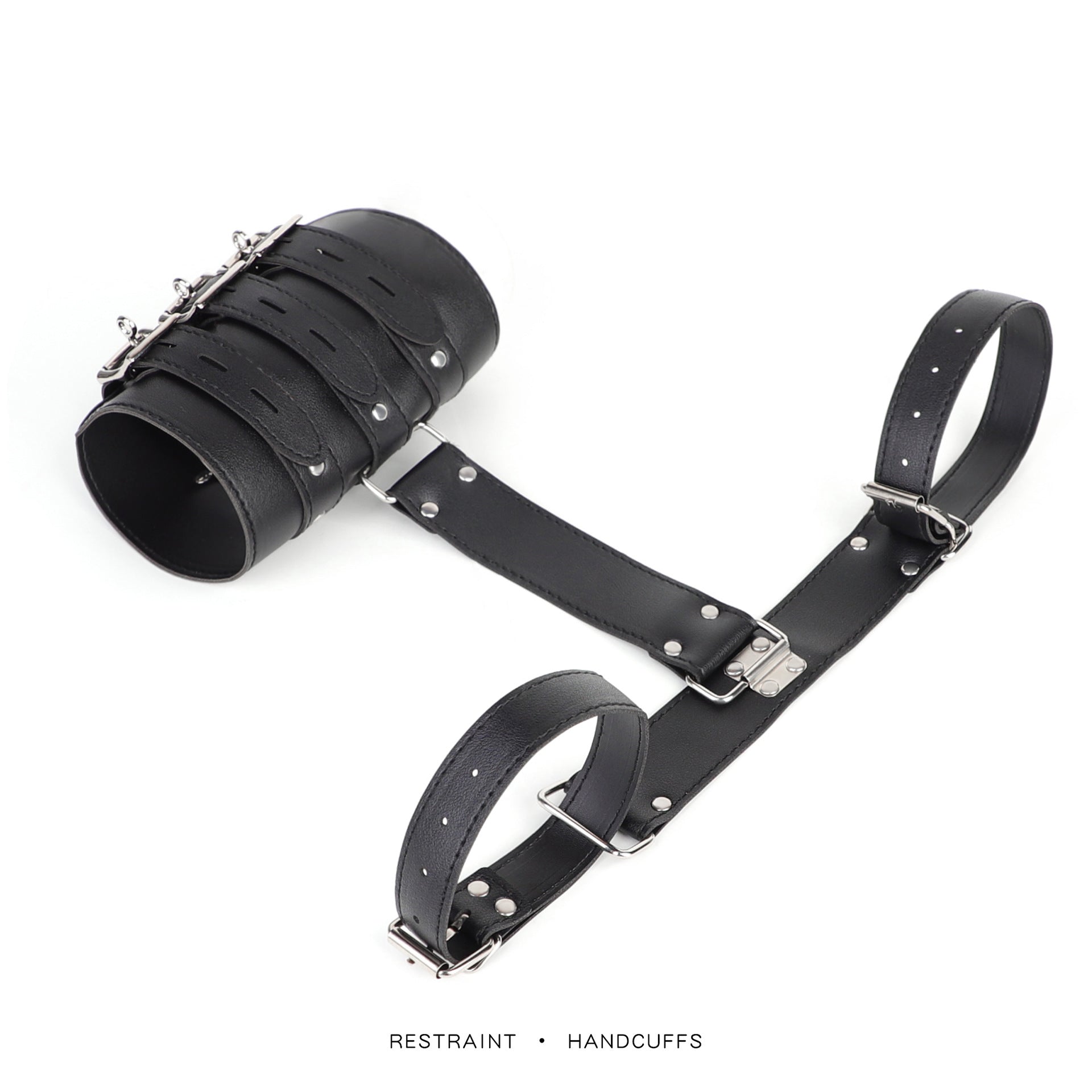 Sex Toys SM Props Binding Backhand Handcuffs Restraint Training Female Leather Handcuffs Adult Sex Products