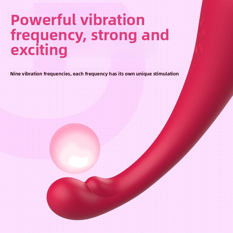 Tongue Licking G-Spot Vibrator for Women, Adult Sex Toy, Vibrating Tongue G-Spot Stick