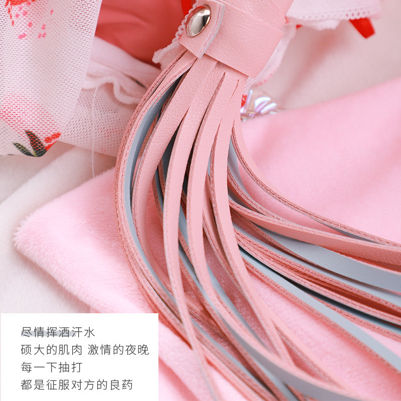 Alternative Erotic SM Props Female Slave Training Sexual Punishment SP Whip Macaron Erotic Whip SM Adult Products