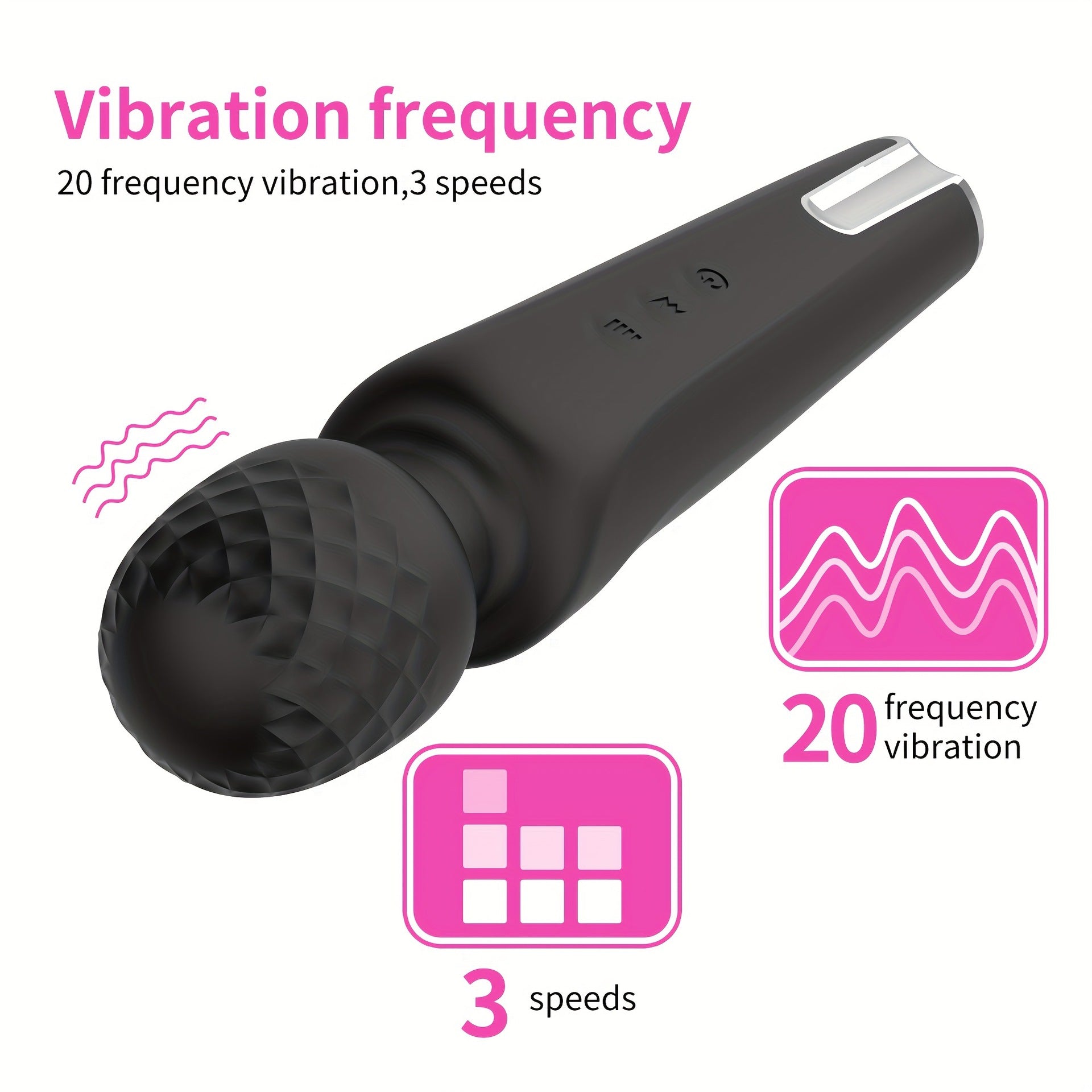 Female Masturbation Orgasm Massager AV Vibrator Adult Sex Toys