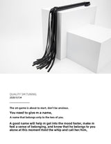 SM Sex Toys Long Handle Whip PVC Three-Nail Loose Whip Punishment Queen Whip Alternative Adult Products