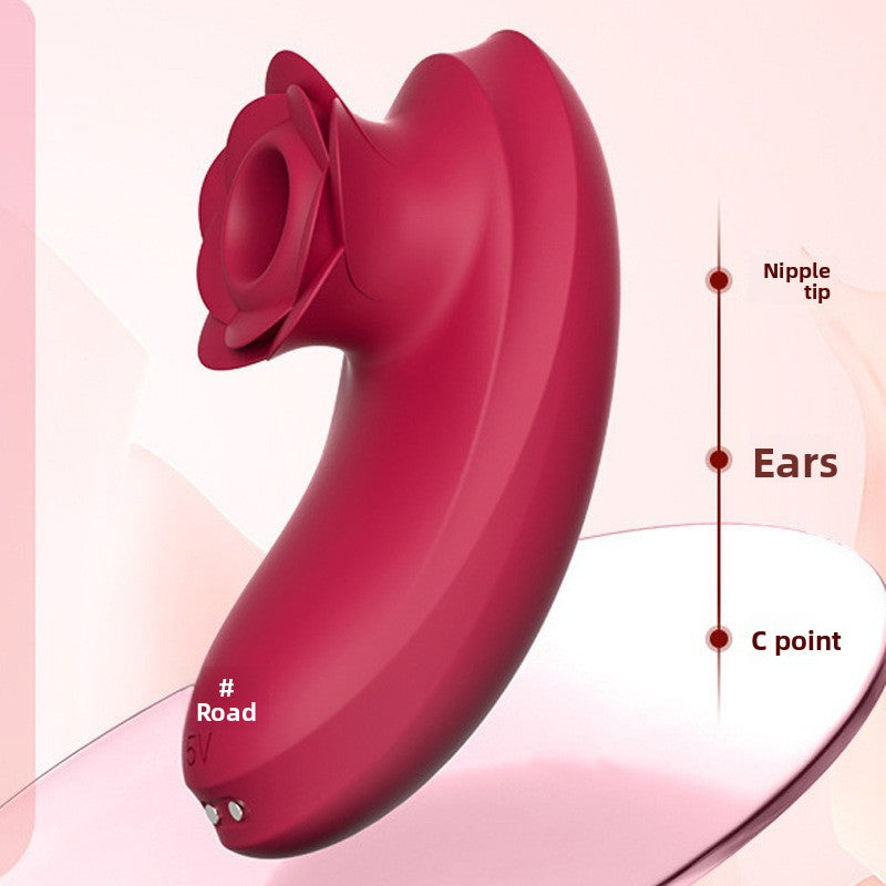 Cross-Border 10 Frequency Sucking Erotic Vibrator Non-Insertive Clitoral Stimulation Female Adult Toy Sucking Female Masturbator
