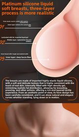 Full Silicone Half-body Reverse Mold Simulator Men's Toys for Yin Interesting Leather Pattern Silicone Reverse Mold Ass Solid Doll