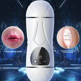 Telescopic Electric Aircraft Cup Fully Automatic Penis Trainer Adult Supplies Male Masturbator
