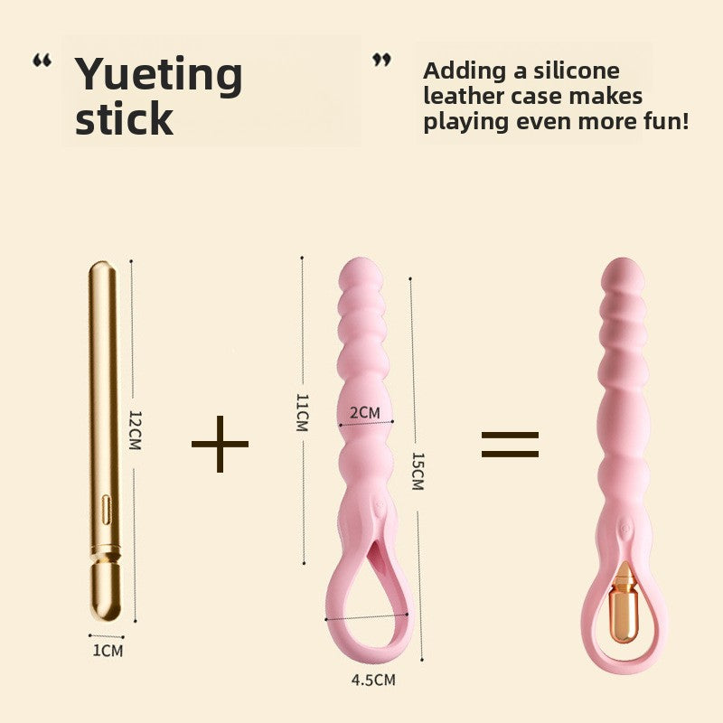 Mini AV Vibrator Female Orgasm Masturbation Device Couple Bed Training Sex Toy Portable Anal Plug