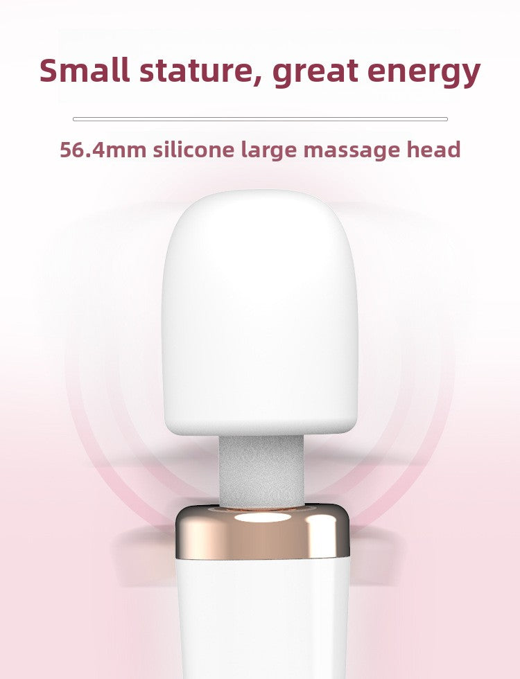 Lily Vibrator for Women Large AV Wand Multi-frequency Vibration G-spot Stimulation Masturbator Adult Sex Toys