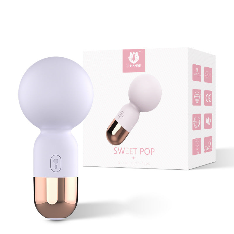 Mini Massage Stick Dormitory Silent Vibrator Female Masturbator Adult Clitoral Masturbation Massage AV Stick