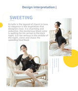 Sexy Lingerie for Women Plus Size See-through Temptation Strap Sexy Lace Nightdress Sleepwear Emotional Supplies Set