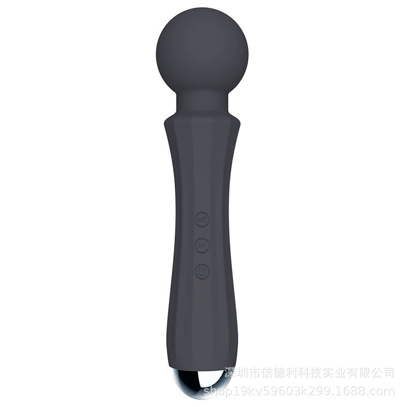 Kaiser Strong Vibration AV Wand Orgasm Silicone Magnetic Electric Massager Adult Sex Toys