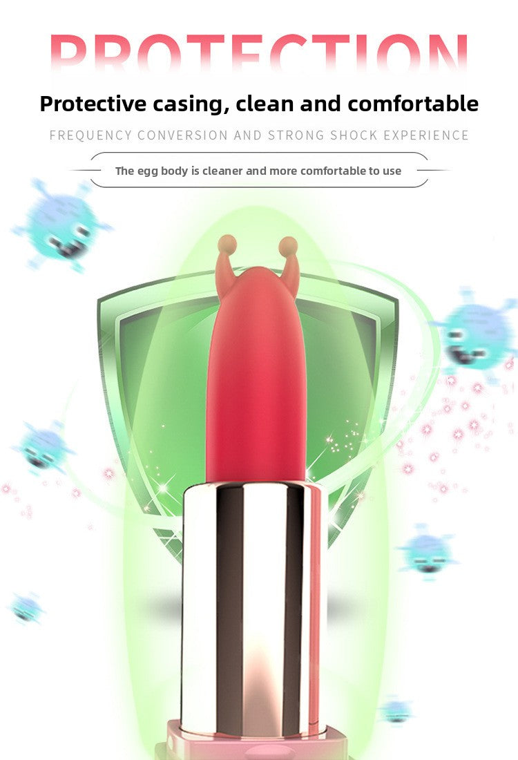 Lipstick Vibrator G-Spot Stimulation Discreet Mini Lipstick Masturbator Clitoral Instant Orgasm Electric Vibrator for Women