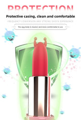 Lipstick Vibrator G-Spot Stimulation Discreet Mini Lipstick Masturbator Clitoral Instant Orgasm Electric Vibrator for Women