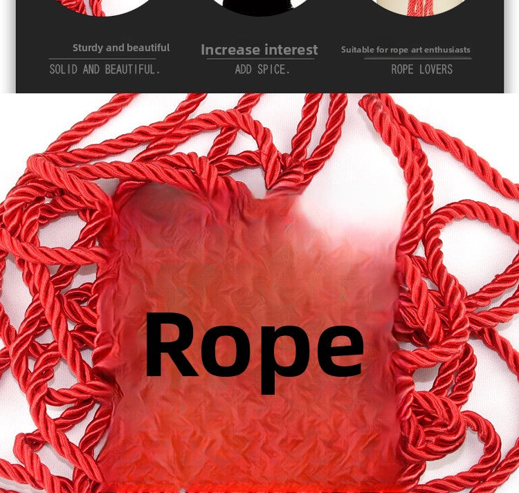 Bondage Restraint SM Props Multi-color Polyester Silk Rope 10m Erotic Bondage Rope Training Female Slave Adult Products