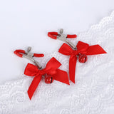 Sex Toys Props Bow Bell Nipple Clips Female Flirting Teasing Nipple Clips