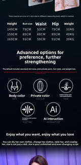 Realistic Male Inflatable Doll Adult Sex Toy Full Body Silicone Doll