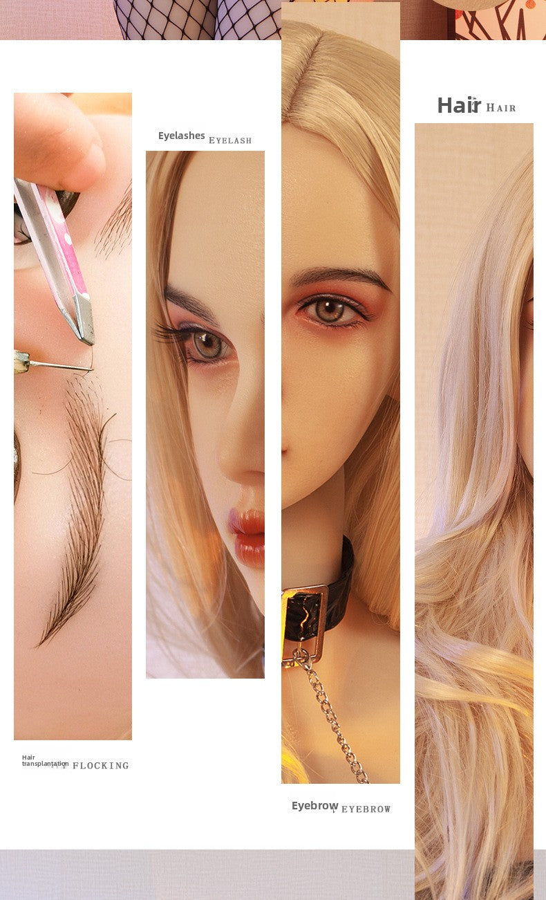 Silicone Doll Sex Toys Airplane Cup Life-size Non-inflatable Doll Male Solid Doll Adult Sex Toys