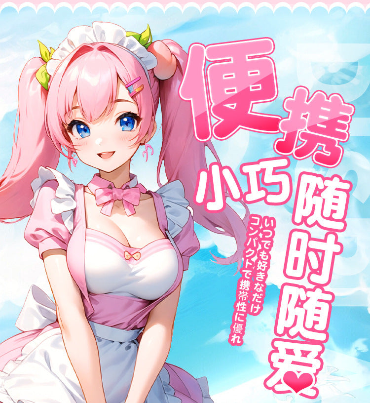 Male Peach Airplane Cup Famous Device Inverted Mold Fake Breast Insertable Imitation Breast Ball Masturbator Stress Relief