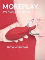 Clitoral Tongue Licking Sucking Device Breast Massage G-spot Vibrator Adult Sex Toys Female Masturbator Sex Toys