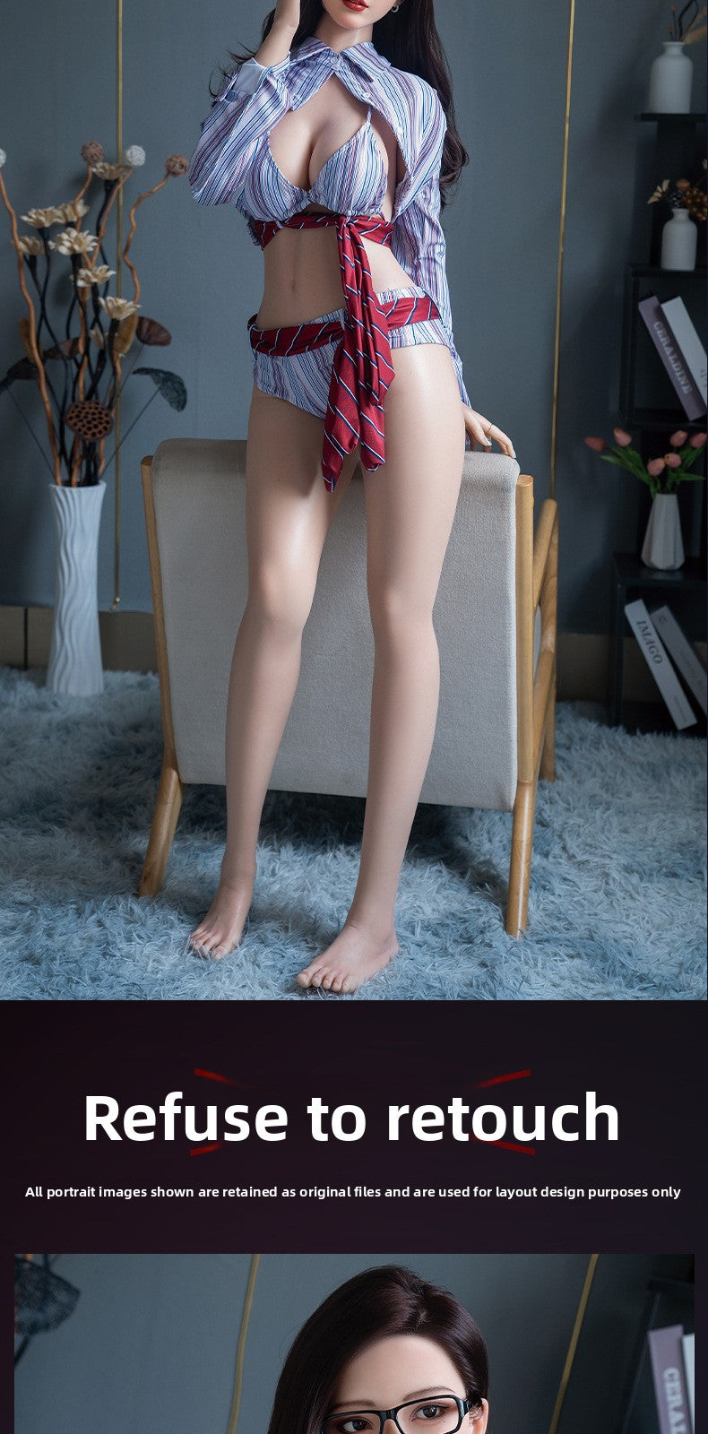 Realistic Male Silicone Doll Adult Sex Toy Non-Inflatable Doll Self-Media Silicone Doll