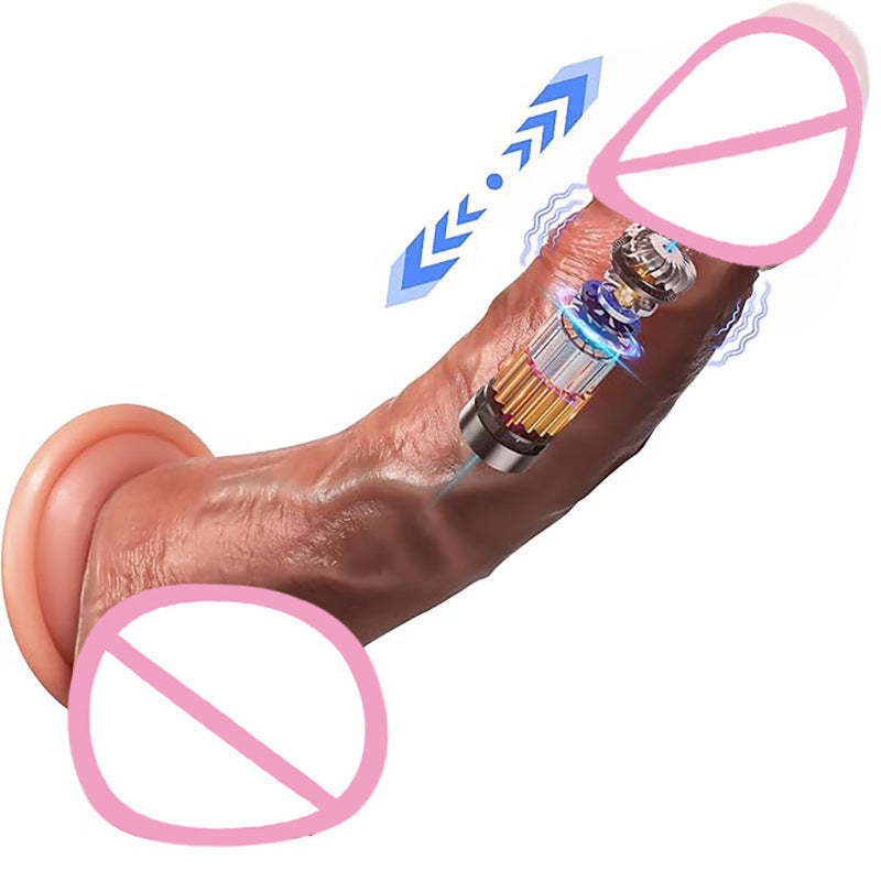 Dildos Manual Soft Silicone Realistic Dildos Female Masturbator Fake Penis Adult Sex Toys