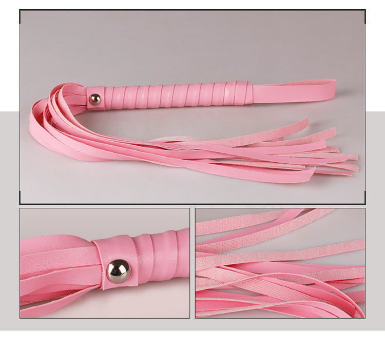 New Sexy Seven-Piece Set Plush Leather Binding Restraint Rope Sex Toys Alternative Couples Flirting Adult Use