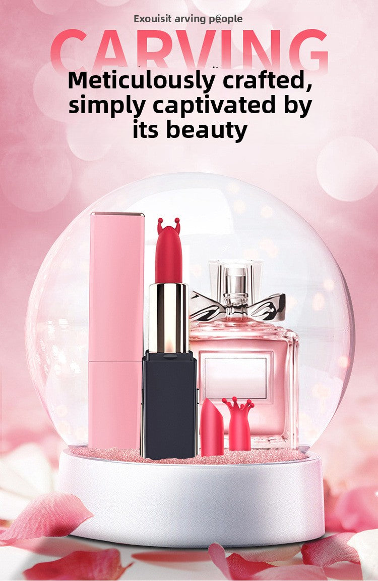 Lipstick Vibrator G-Spot Stimulation Discreet Mini Lipstick Masturbator Clitoral Instant Orgasm Electric Vibrator for Women