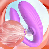 Specially Designed U-Shaped Vibrator Multi-Frequency Unisex Resonance Masturbation Instant Tide Wearable Adult Sex Toy