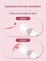 Lily Vibrator for Women Large AV Wand Multi-frequency Vibration G-spot Stimulation Masturbator Adult Sex Toys