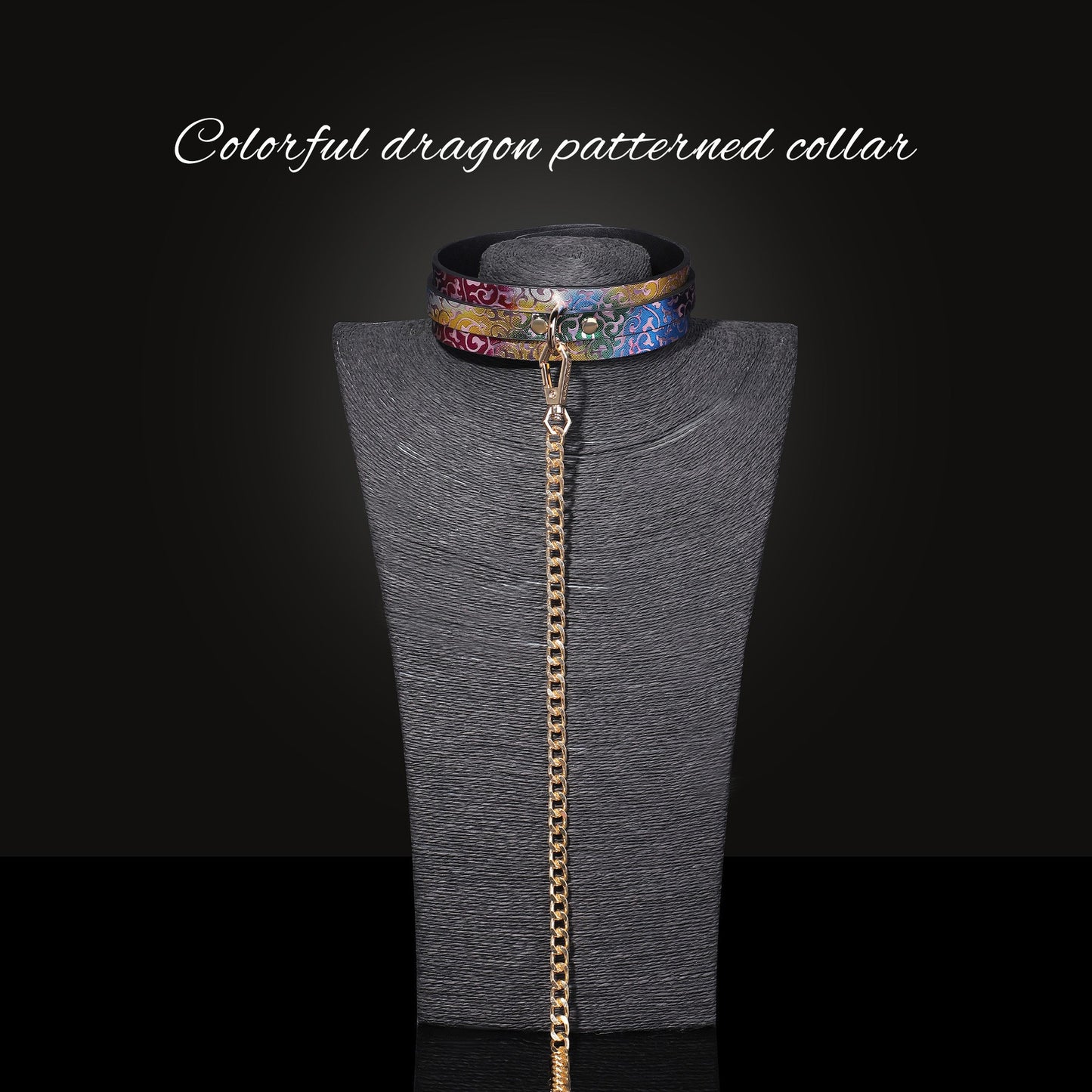 Sexy SM Props High-end Sexy Traction Collar SM Training Bondage Neck Sleeve Neck Ring Alternative Adult Products