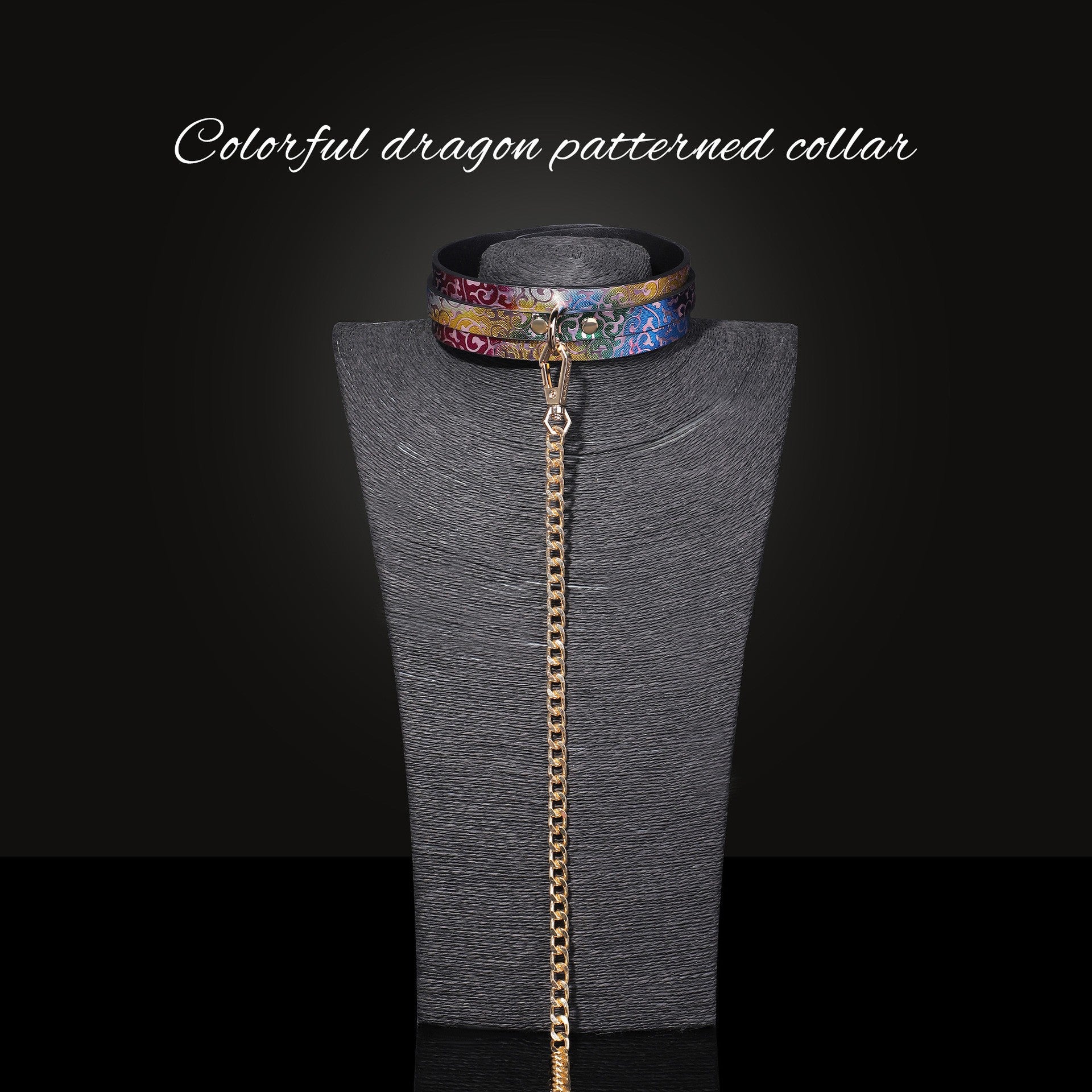 Sexy SM Props High-end Sexy Traction Collar SM Training Bondage Neck Sleeve Neck Ring Alternative Adult Products