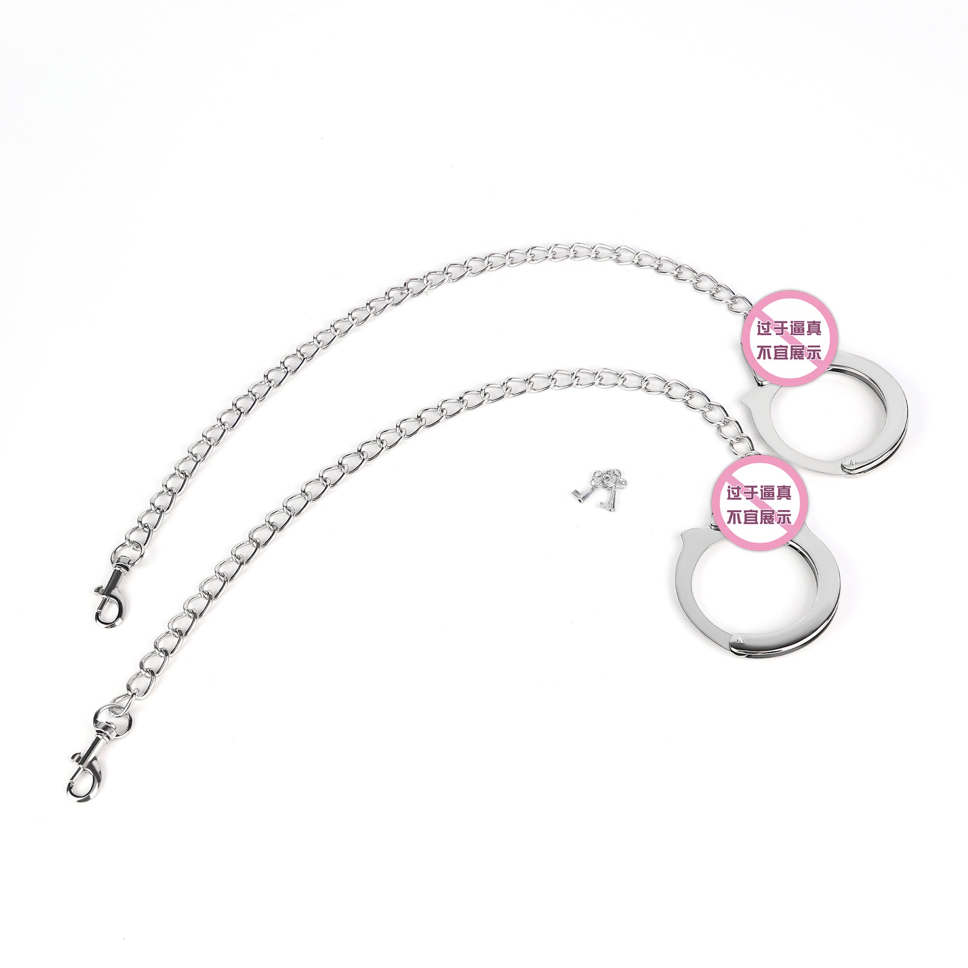 SM Props Couple Bondage Restraint Toys Erotic Handcuffs SM Torture Tools Plush Handcuffs with Keys Adult Products