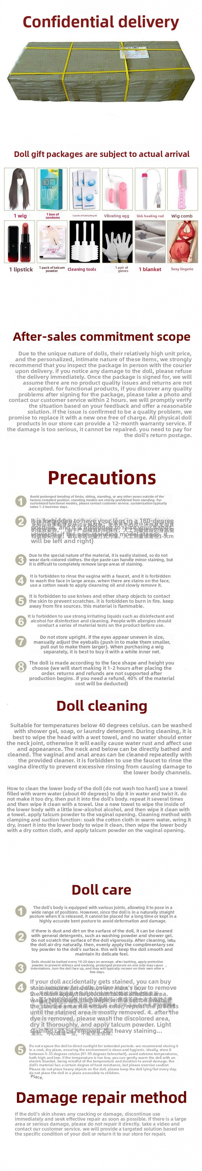 Realistic Doll Sexy Bunny Girl Uniform Temptation Big Breast Maid Insertable Automatic Suction Sex Toy